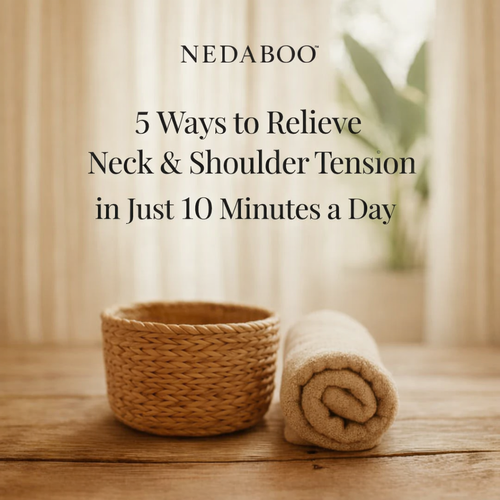 5 Manieren om Nek- en Schouderspanning te Verzachten in Slechts 10 Minuten per Dag