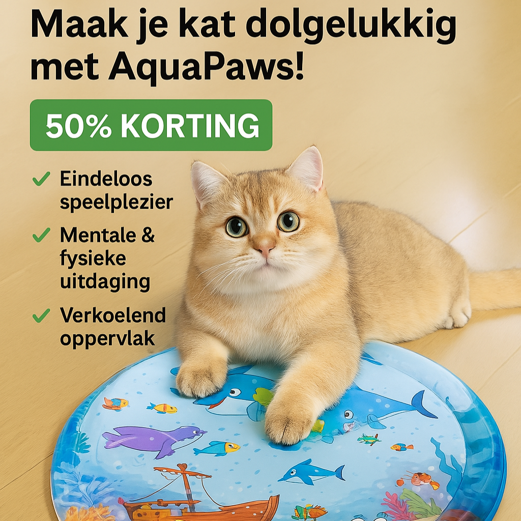 AquaPaws™ | Speelmat - Verkoelend Vermaak