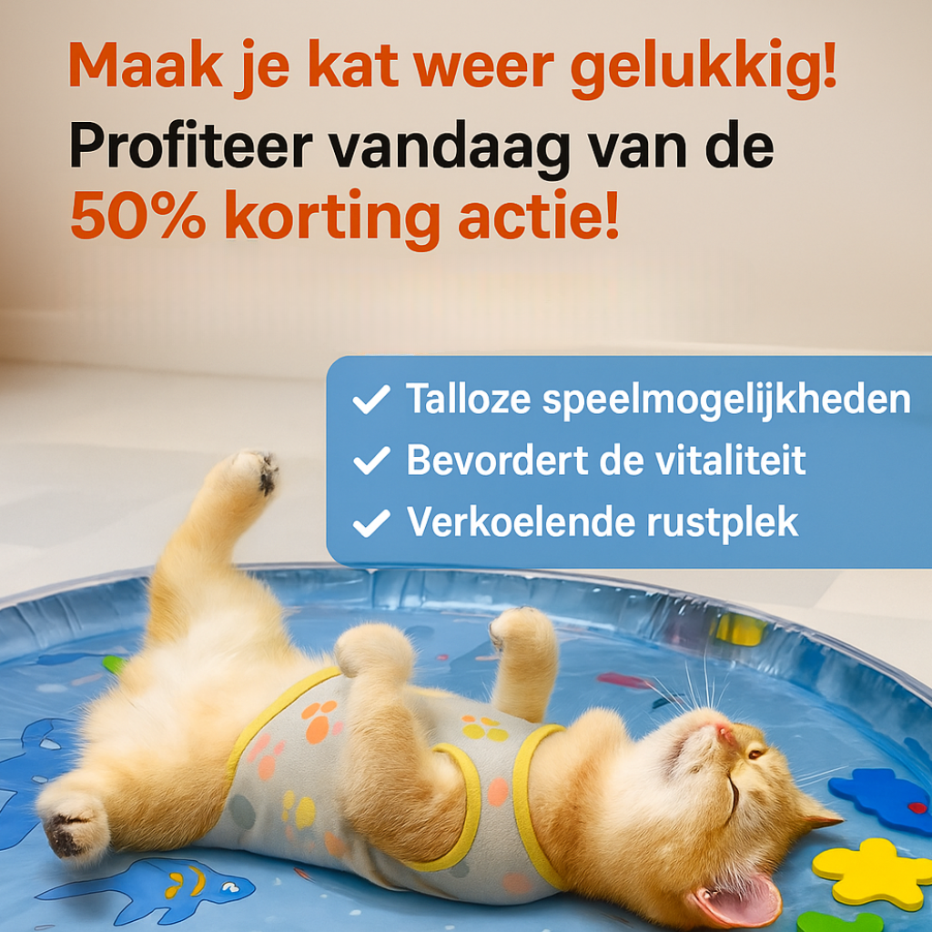 AquaPaws™ | Speelmat - Verkoelend Vermaak