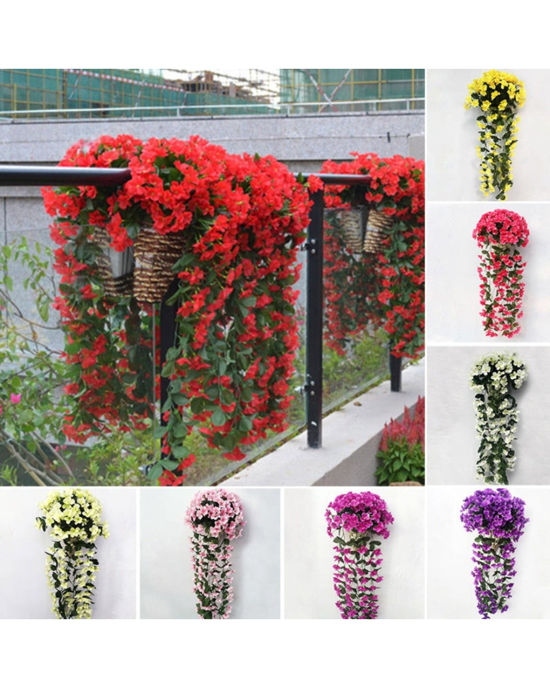 Charmante Orchideeën Cascade | Kunstbloemen voor Elke Gelegenheid en Elk Seizoen