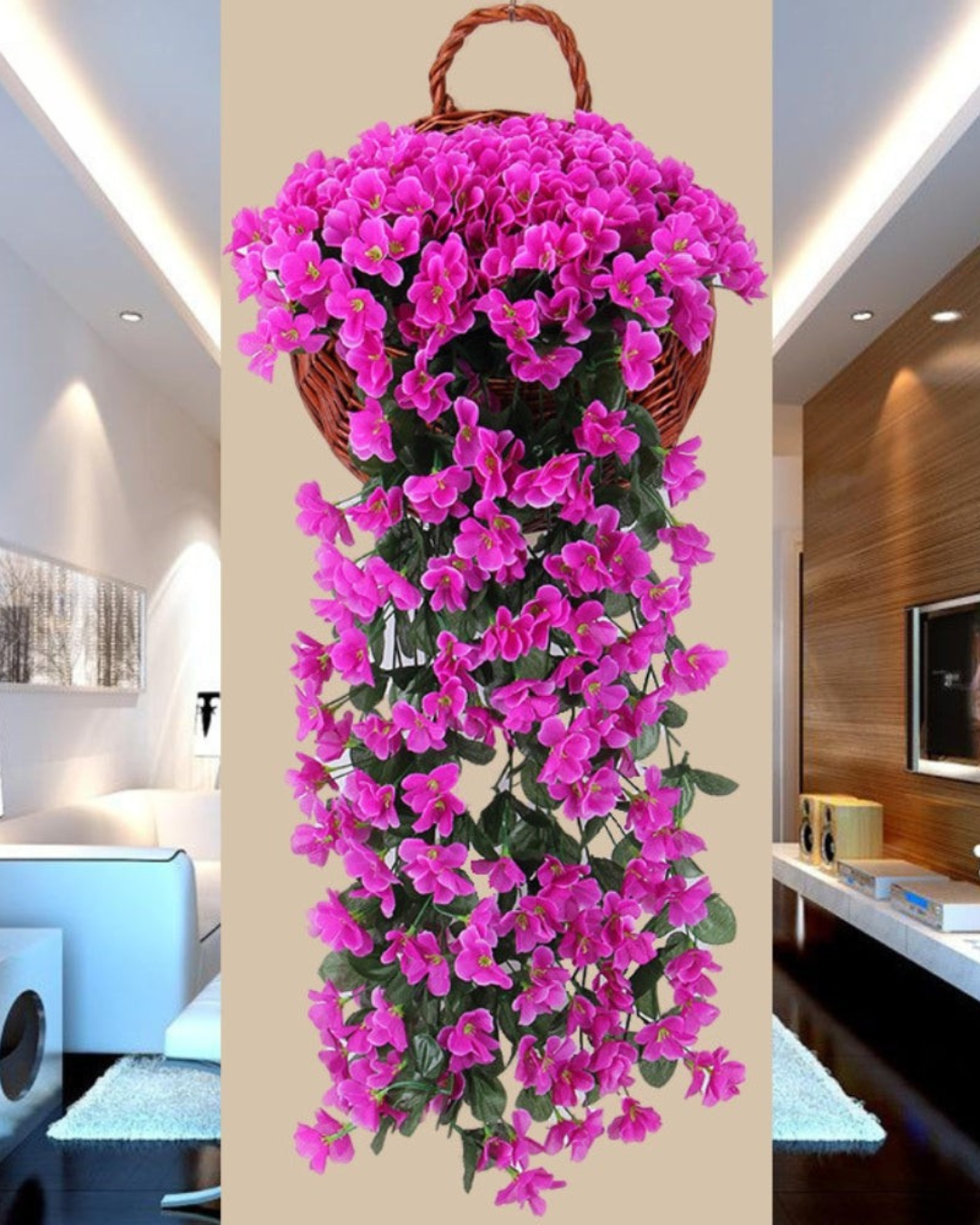 Charmante Orchideeën Cascade | Kunstbloemen voor Elke Gelegenheid en Elk Seizoen