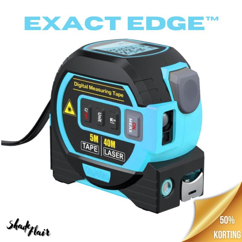 Exact Edge™️ | De 3-in-1 Lasermeter voor echte precisie